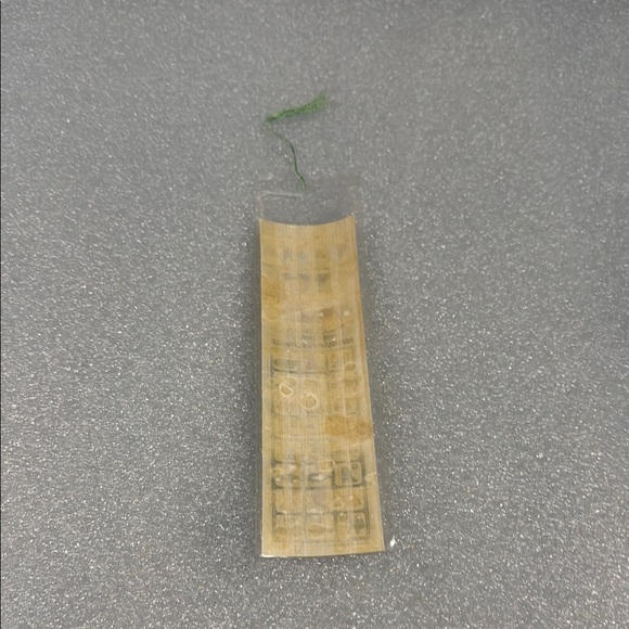 Blue and Green Egyptian Style Ruler with Decorative Design - Picture 2 of 3